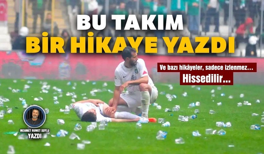 Bu takım, hikâye yazdı