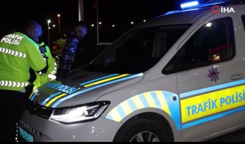 Yeni aldığı araçla bayram tatiline gitti: 140 bin lira ceza yedi