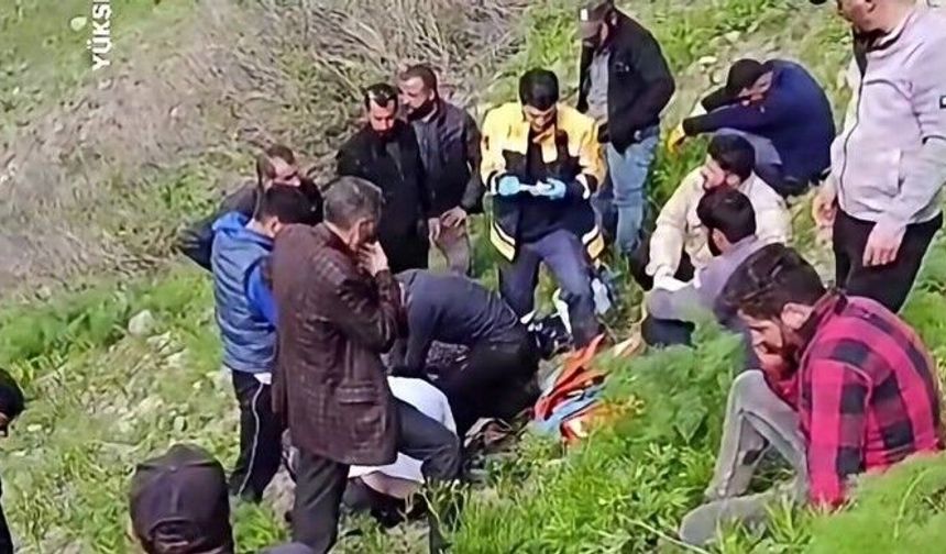 Hakkari Yüksekova’da kayalıklardan düşen kadın yaşamını yitirdi