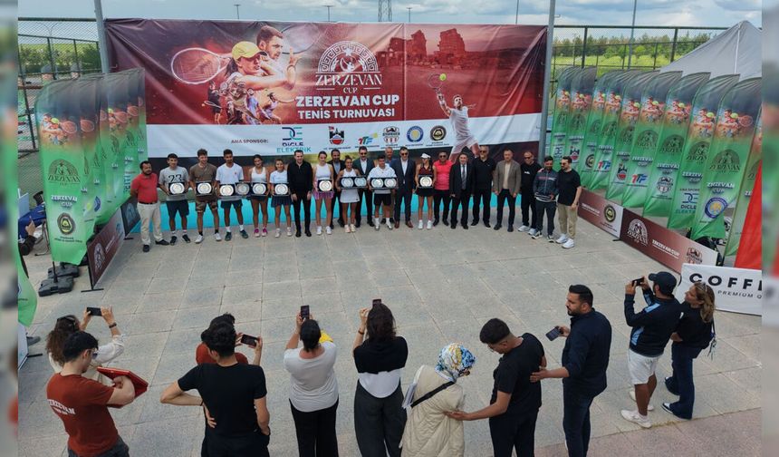 Diyarbakır'da "Zerzevan Cup 2026 Bahar Kupası" sona erdi