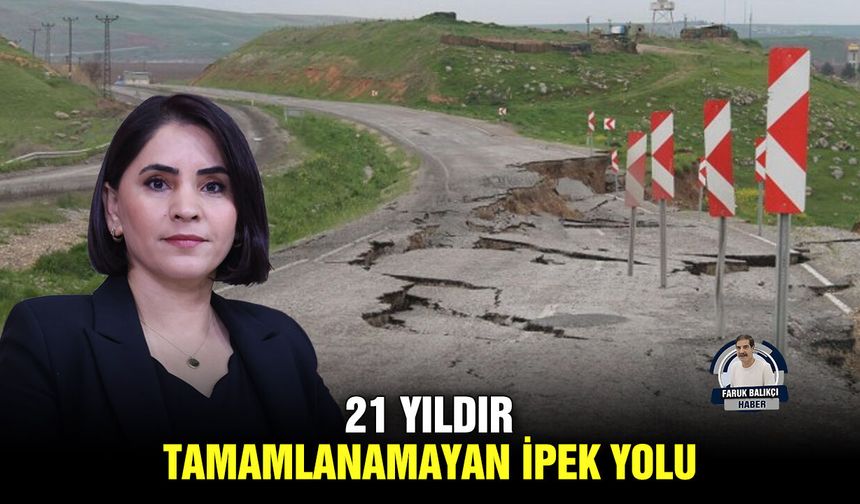 21 yıldır tamamlanamayan ipek yolu