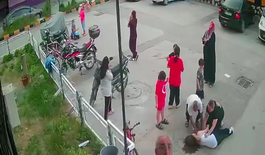 12. kattan düşen 14 yaşındaki kız çocuğu hayata tutundu