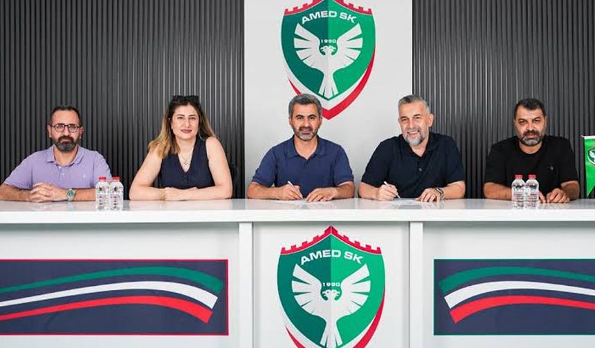 Amedspor'da flaş ayrılık; Serkan Reçber istifa etti