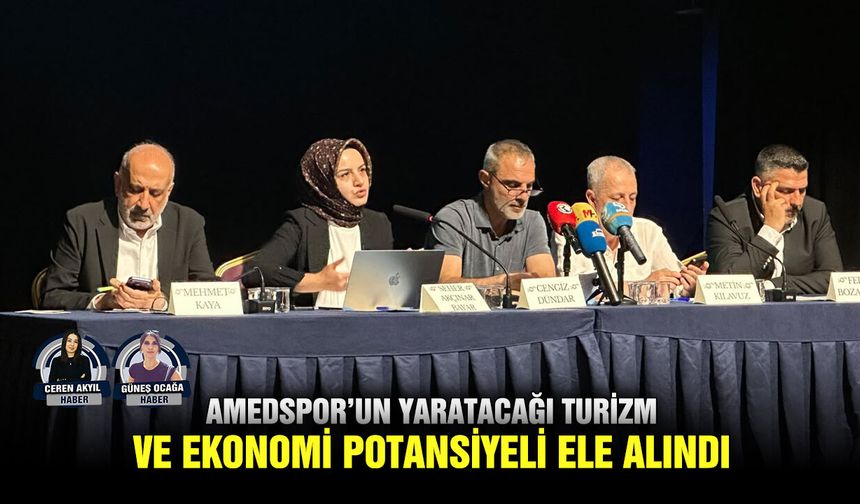 Amedspor’un yaratacağı turizm ve ekonomi potansiyeli ele alındı