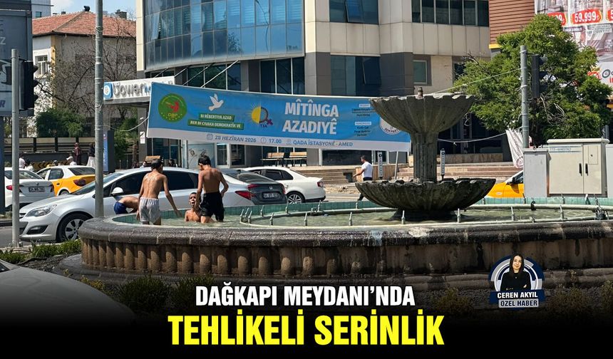 Dağkapı Meydanı’nda tehlikeli serinlik