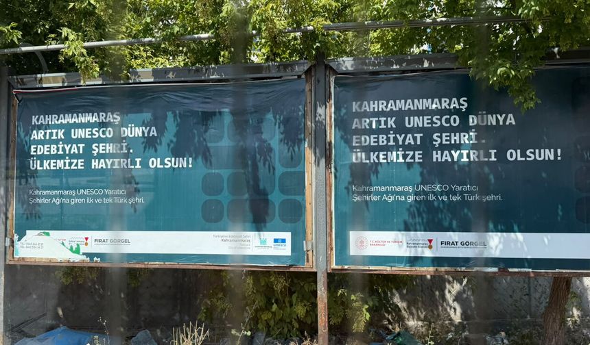 Depremin yaralarını saran Kahramanmaraş, ‘Dünya Edebiyat Şehri Oldu’