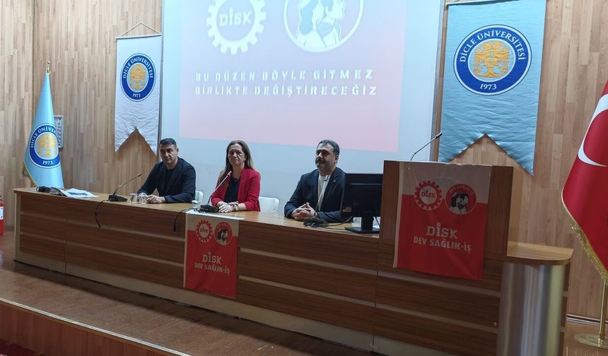DİSK Genel Başkanı Çerkezoğlu Diyarbakır'da