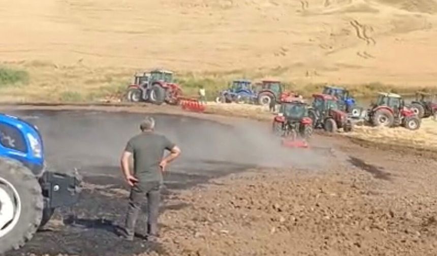 Diyarbakır’da tarım arazisinde yangın