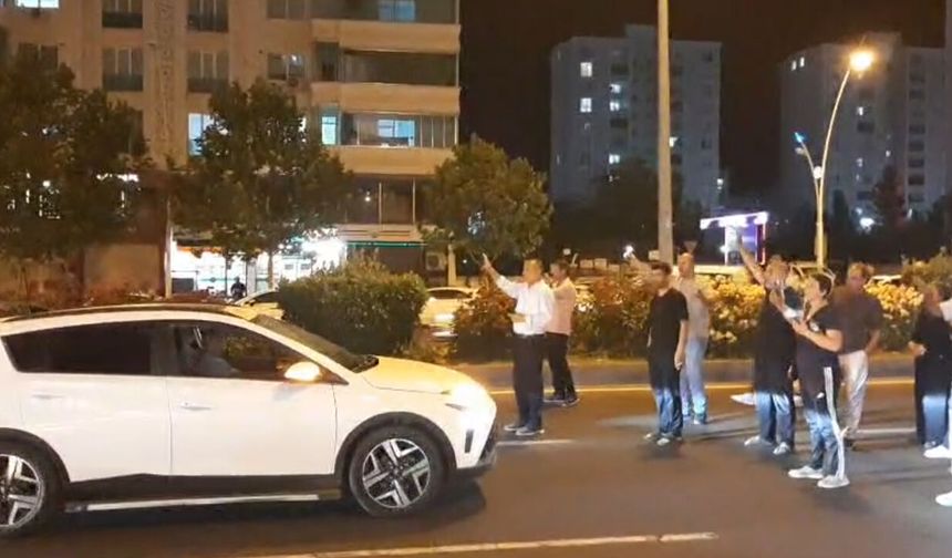 Diyarbakır’da ‘ölüm yolunda’ protestolu eylem