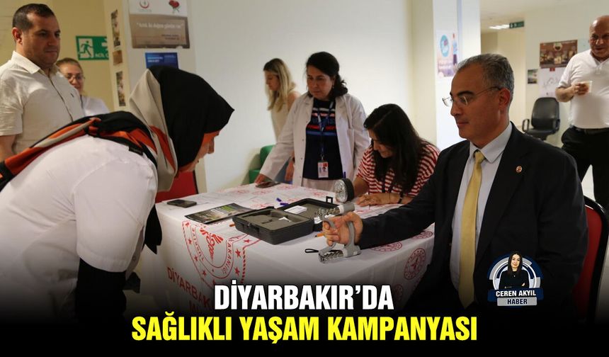Diyarbakır’da sağlıklı yaşam kampanyası