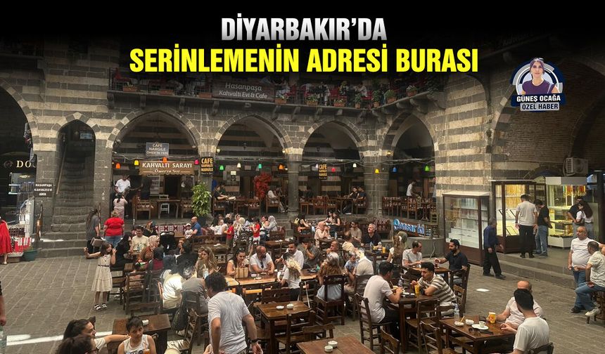 Diyarbakır’da serinlemenin adresi burası