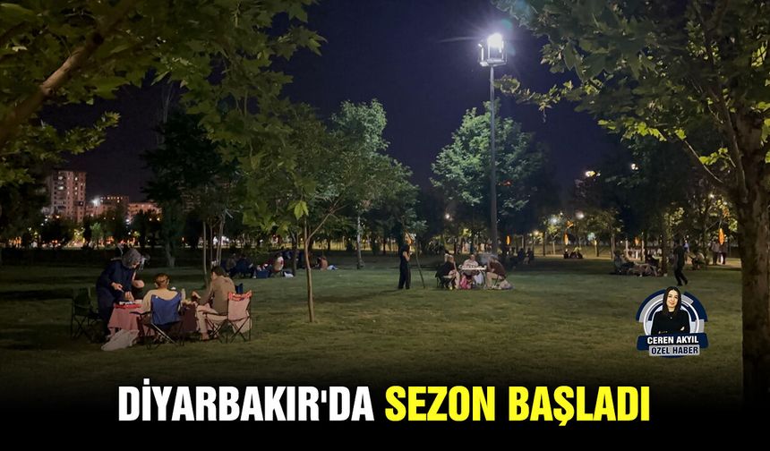 Diyarbakır'da sezon başladı