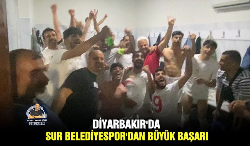 Diyarbakır'da Sur Belediyespor'dan büyük başarı