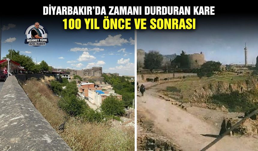 Diyarbakır’da zamanı durduran kare: 100 yıl önce ve sonrası