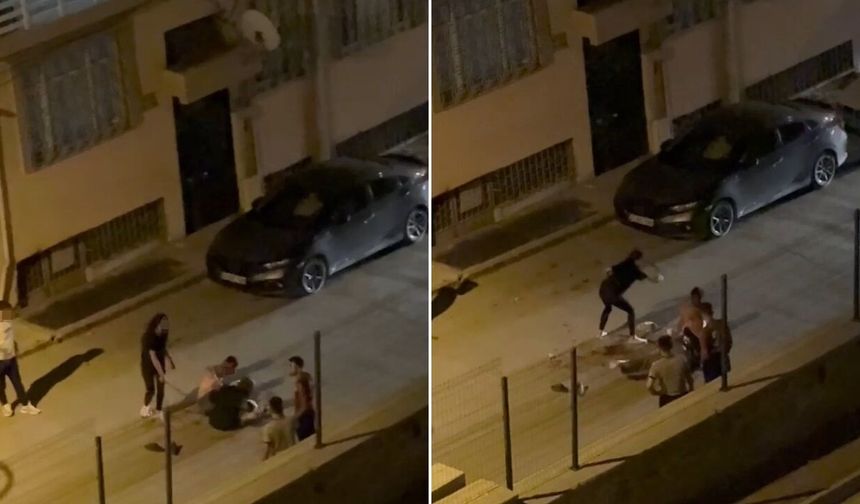 Diyarbakır’ın komşusunda sokak ortasında kavga