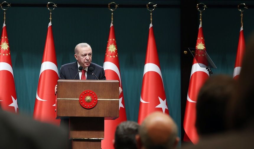 Erdoğan: Bir yılda yaptığımız ihracatı 1 haftada yapıyoruz