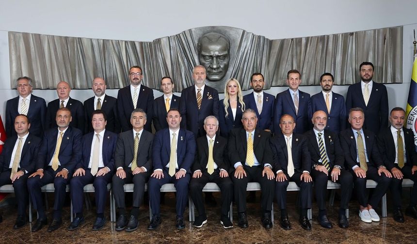 Fenerbahçe yönetiminde görev dağılımı