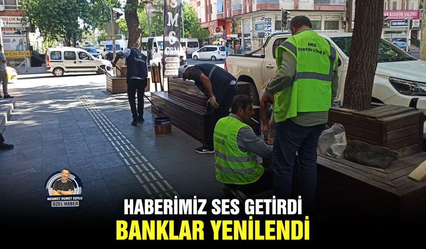 Haberimiz ses getirdi, banklar yenilendi