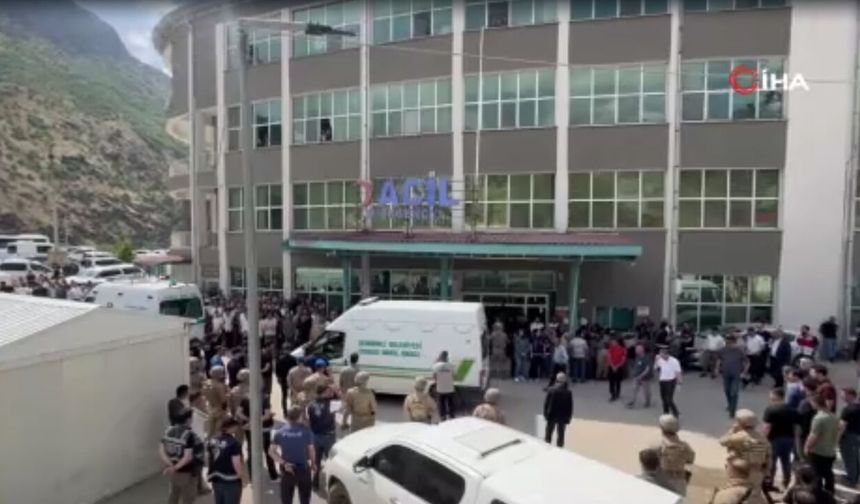 Hakkari’de uzman çavuş yakınlarını katletti