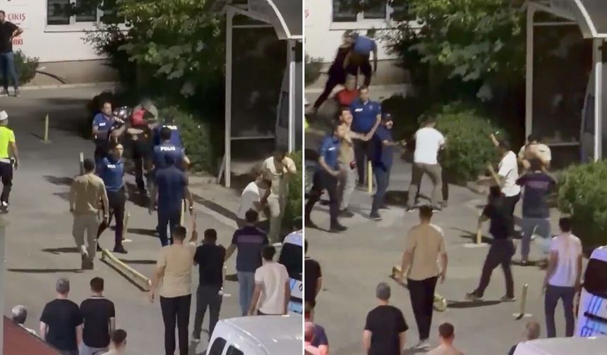 Kavga hastaneye sıçradı