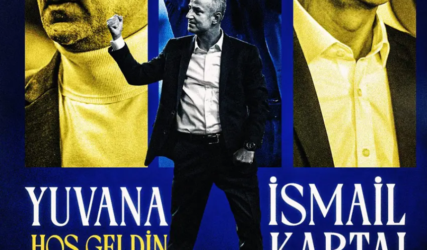 Fenerbahçe'nin hocası yeniden İsmail Kartal oldu; Yardımcıları da belli oldu