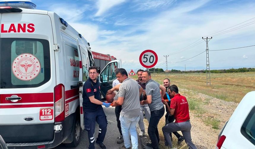 Malatya'daki kazada 3 yaralı