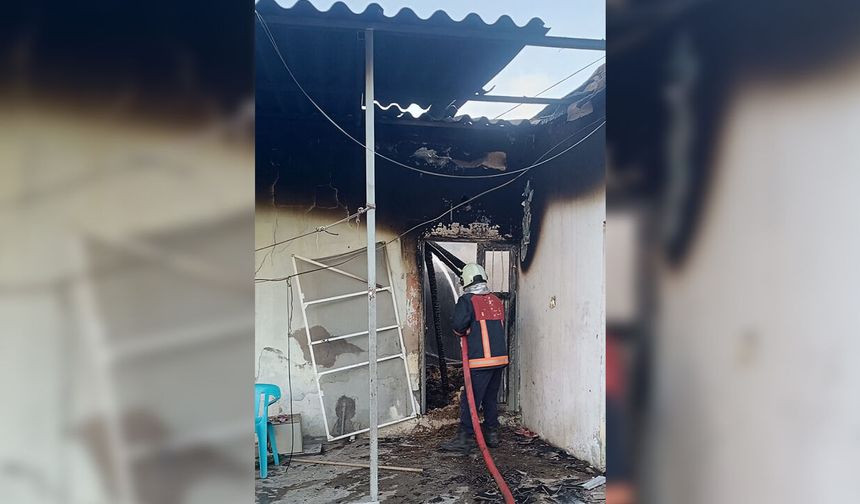 Mardin'de yangında 1 çocuk hayatını kaybetti