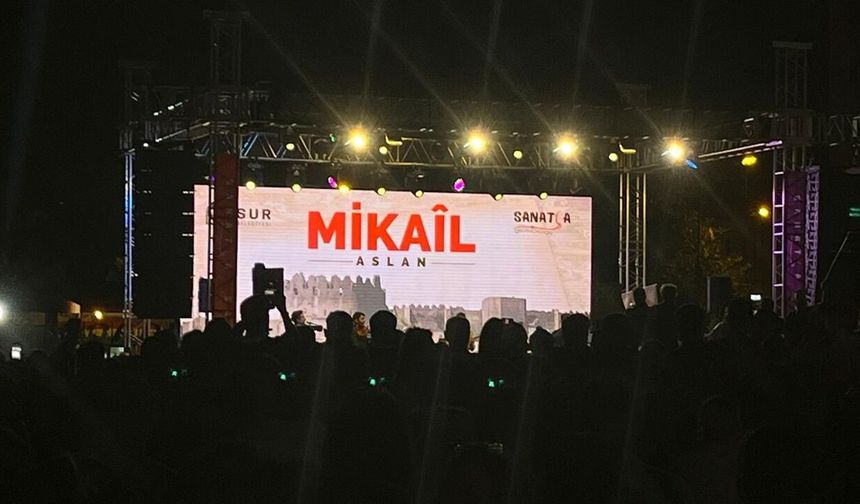 Diyarbakır’da Mikail Aslan konseri