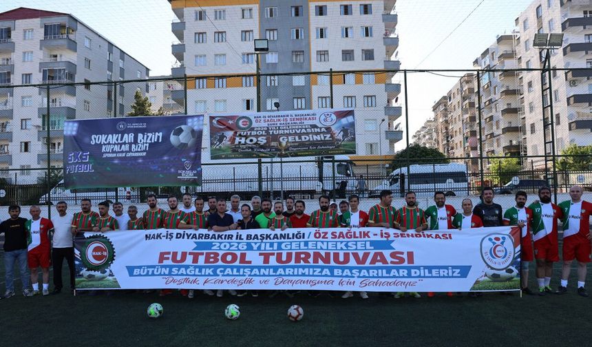 Diyarbakır'da sendika üyelerinin turnuvası başladı