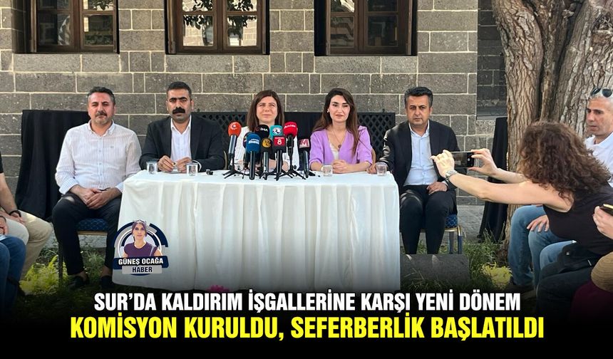 Sur’da kaldırım işgallerine karşı yeni dönem: Komisyon kuruldu, seferberlik başlatıldı