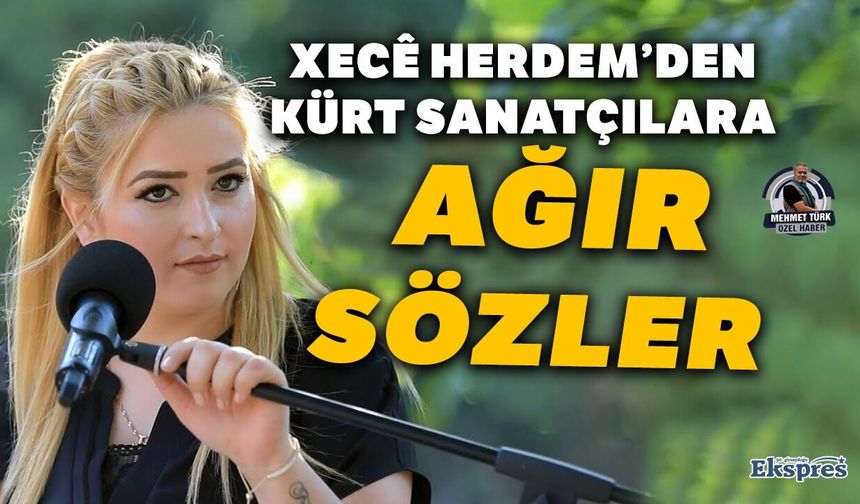 Xecê Herdem’den Kürt sanatçılara ağır sözler