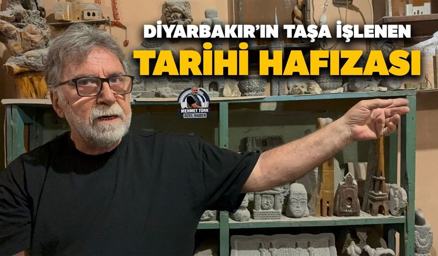 Diyarbakır’ın tarihi hafızasını taşlara işledi