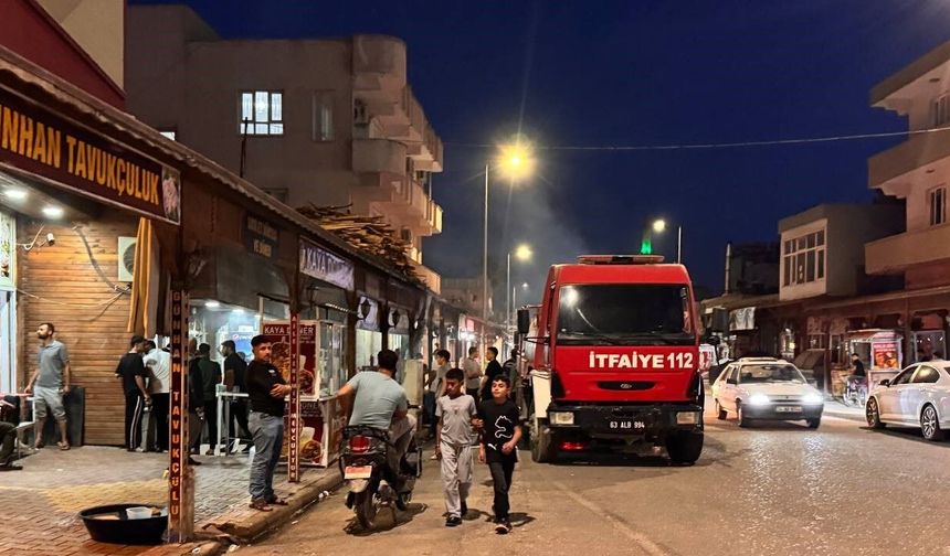 Fırında yangın korkuttu