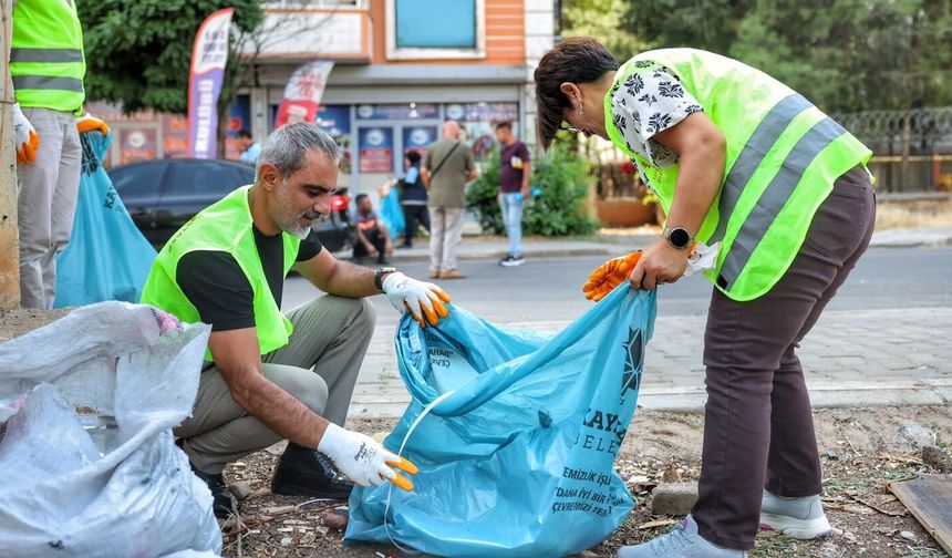 Kayapınar Belediyesi’nden temizlik kampanyası
