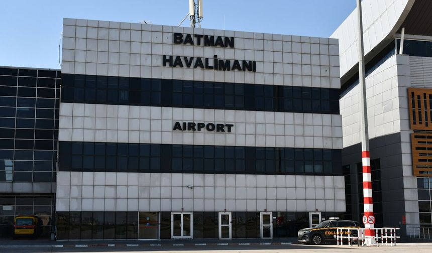 Batman Havalimanı Daimi hudut kapısı ilan edildi