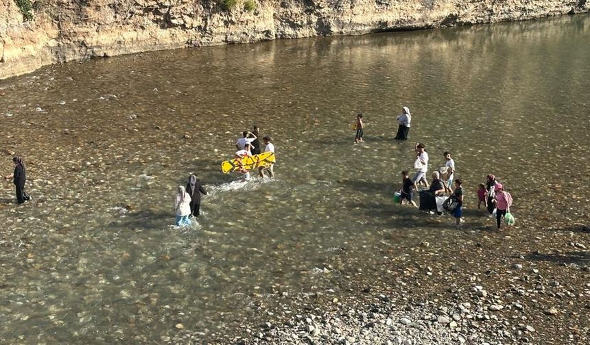 Adıyaman’da yüzmek için girdiği suda kayboldu