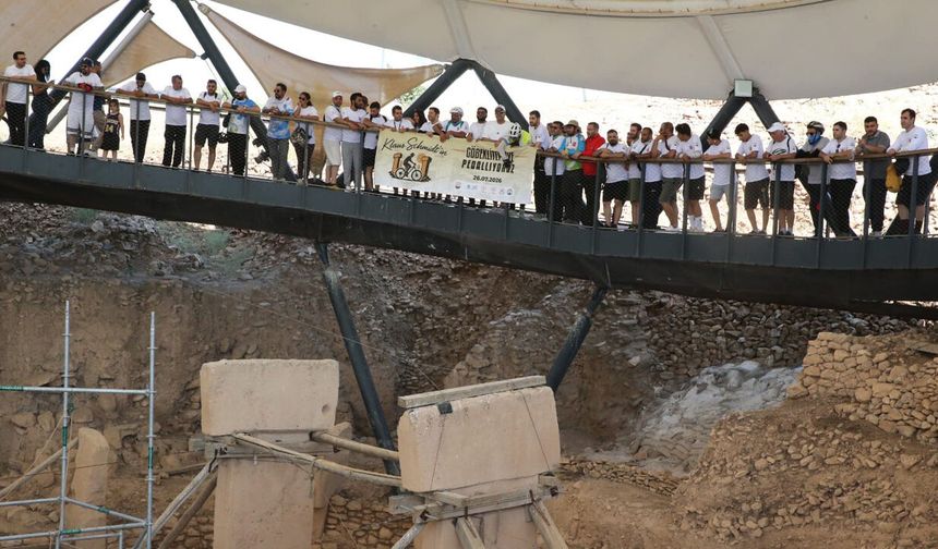 Göbeklitepe'yi dünyaya tanıtan Prof. Dr. Klaus Schmidt için saygı turu