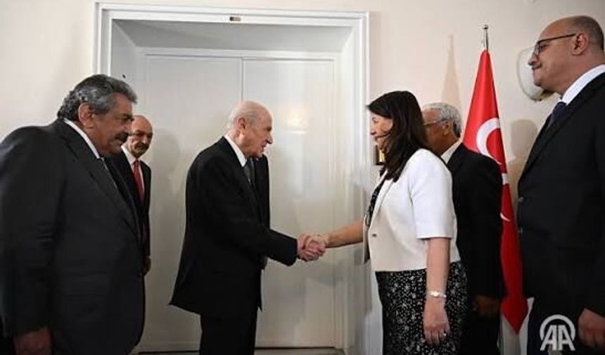 DEM Parti İmralı Heyeti ile Bahçeli arasında görüşme