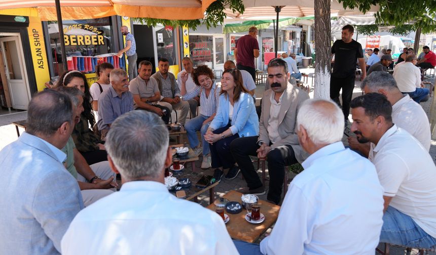 Diyarbakır Büyükşehir Belediyesi Eş Başkanları Varto’da
