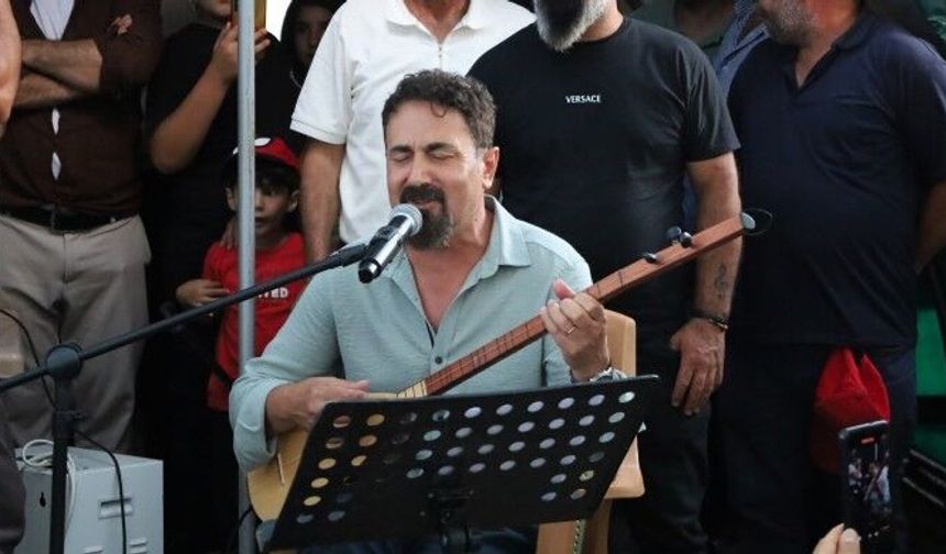 Mikail Aslan'dan JES nöbetine dayanışma konseri