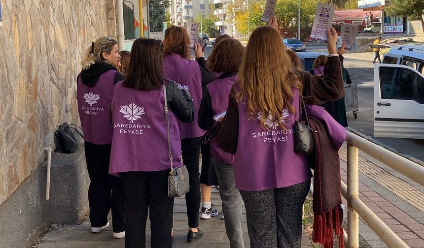 Diyarbakır'da kadınlar alanlara çıkıyor