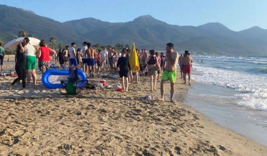 Kuşadası'nda dalgalar yükseldi; 4 kişi boğularak hayatını kaybetti