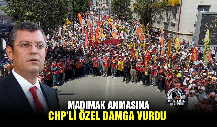 Madımak anmasına CHP’li Özel damga vurdu