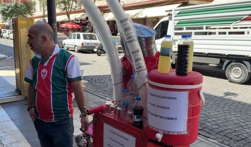 Diyarbakır'da sıcaktan kaçış yolu; Meyan Kökü Şerbeti