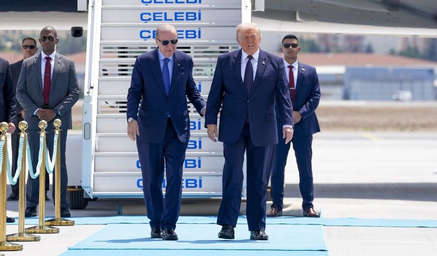 Trump Ankara'da: Merhaba asker