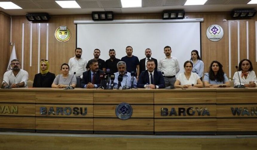 Van Barosu Rojin Kabaiş dosyasını takip edecek