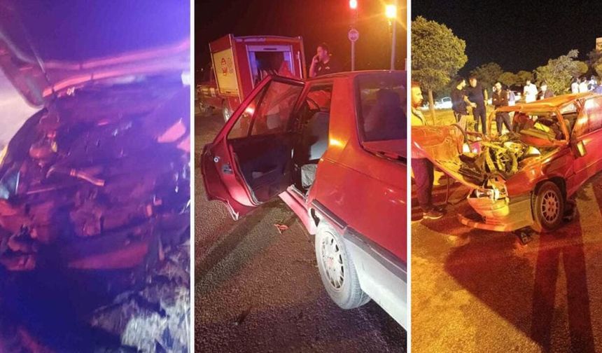 Van'da iki otomobil çarpıştı: 7 yaralı
