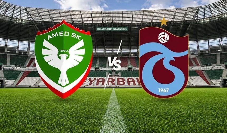 Trabzonspor’un Amedspor kafilesi belli oldu: Önemli eksiklikler var