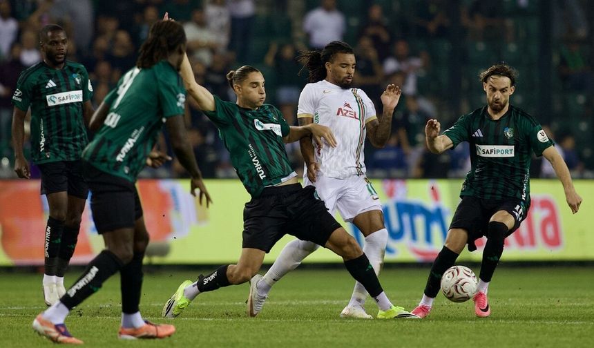 Amedspor Kocaeli deplasmanından eli boş döndü
