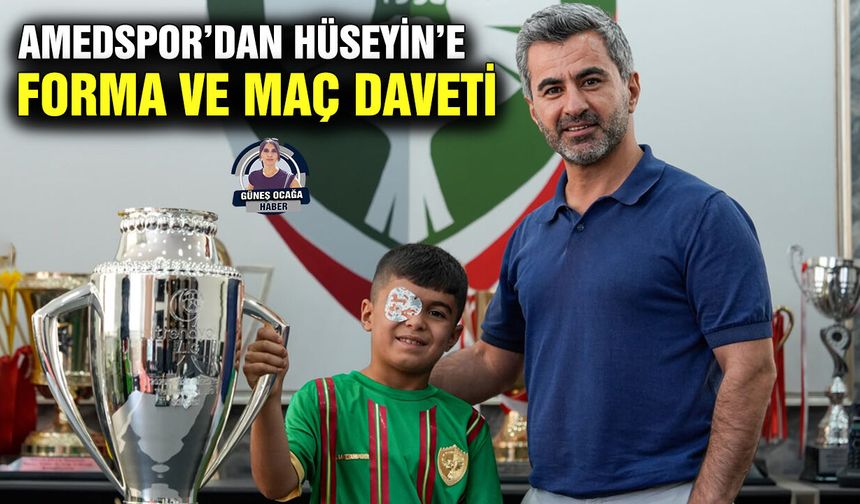 Amedspor’dan Hüseyin’e forma ve maç daveti